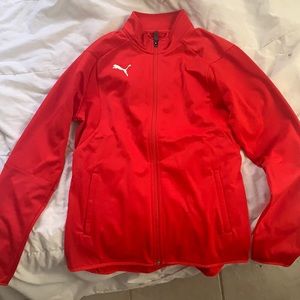 Red puma jacket